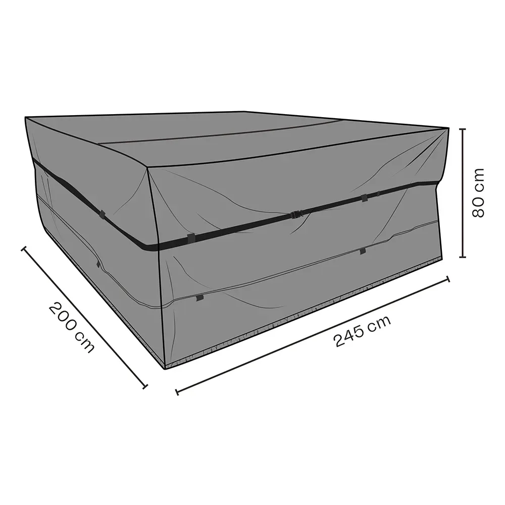 Møbelbeskyttelse til spisebordssæt 245x200 cm Premium