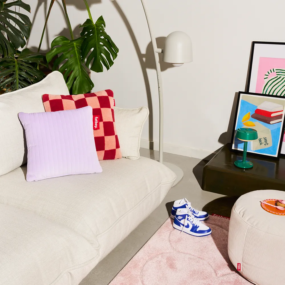 Hotspot quadro line varmepude velvet lilac