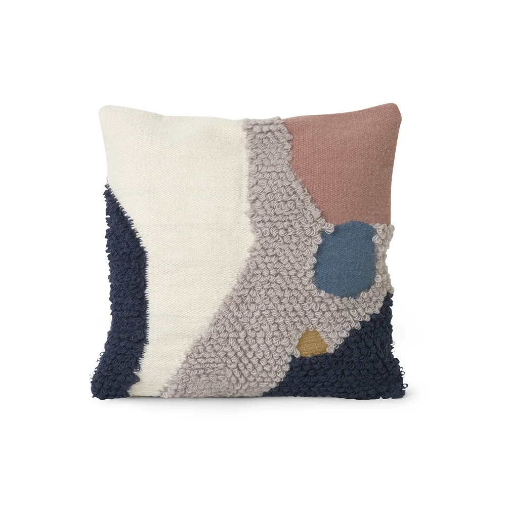 Ferm Living Loop pude 50x50 cm Landscape