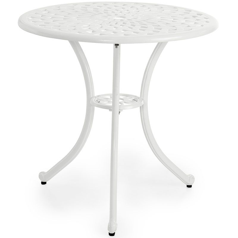 Brafab, Arras Cafébord 70 cm Hvid