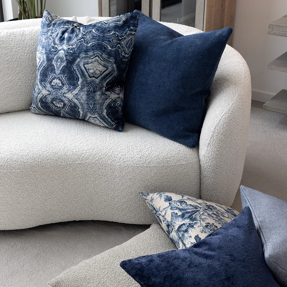 Moment Pudebetræk Blue 50x50 cm