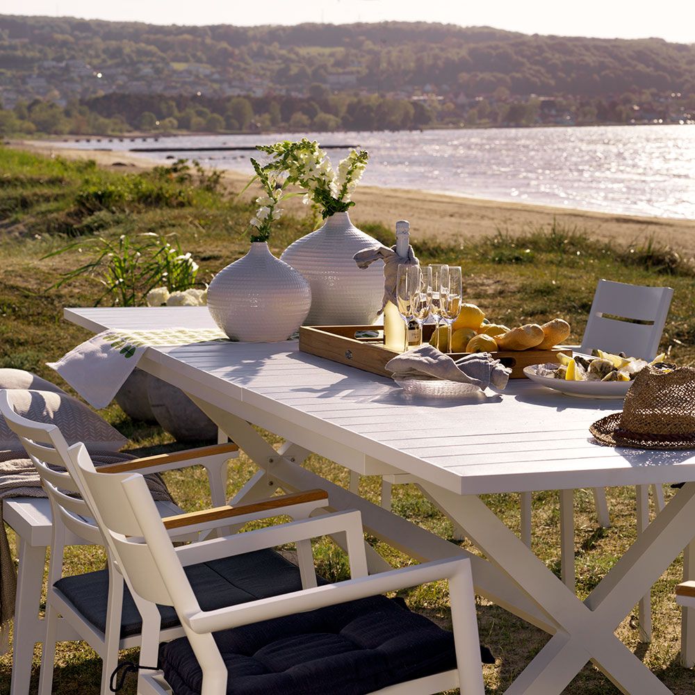 Hillmond Bord 100x240-310 cm Sort Brafab