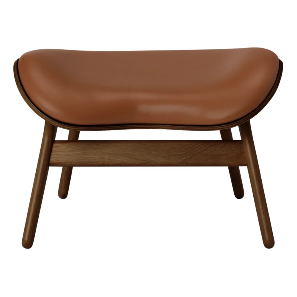 Umage, A Conversation Piece Ottoman Ottoman Solid Oak,Artificial Leather,Plyw