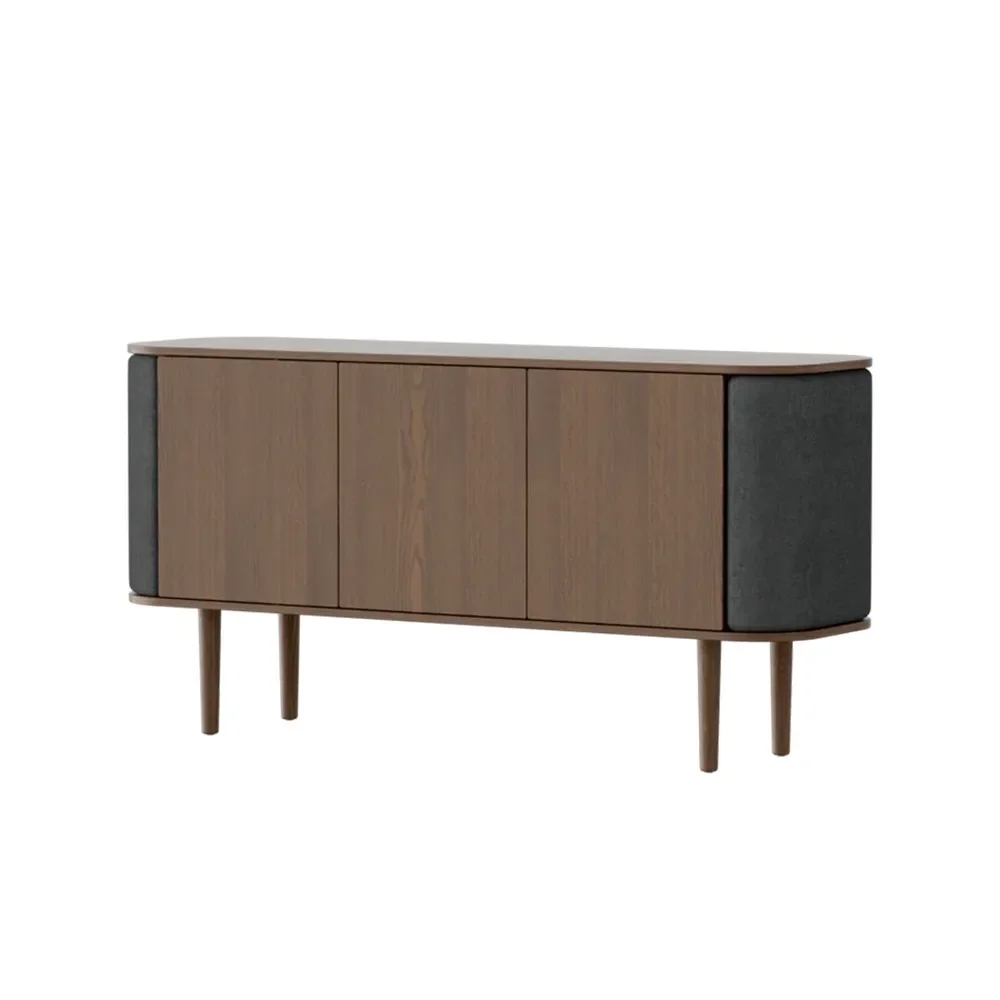 Umage, Treasures skab med 3 låger Mørk eg/Shadow