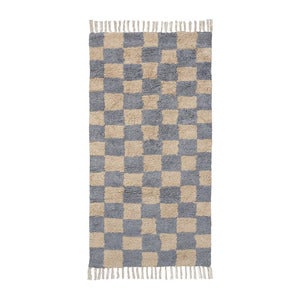 Vaskbar Tæppe Mara Mist Blue