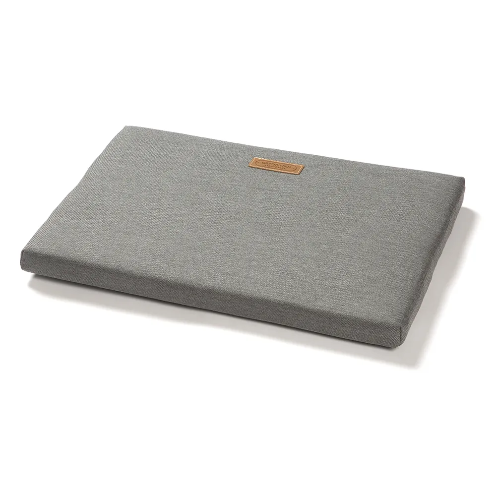 Grythyttan Stålmöbler, Pude A3 Fodskammel Grå