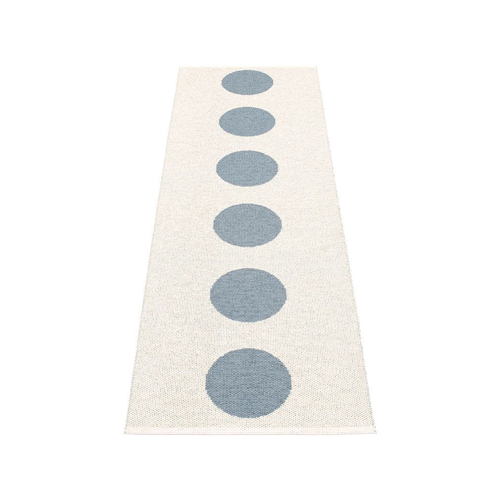 Vera tæppe 70x225 cm storm/vanilla 