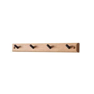 Cora Knagerække 49 cm lakeret eg