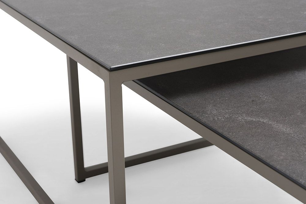 Jet Set Sætbord Beige