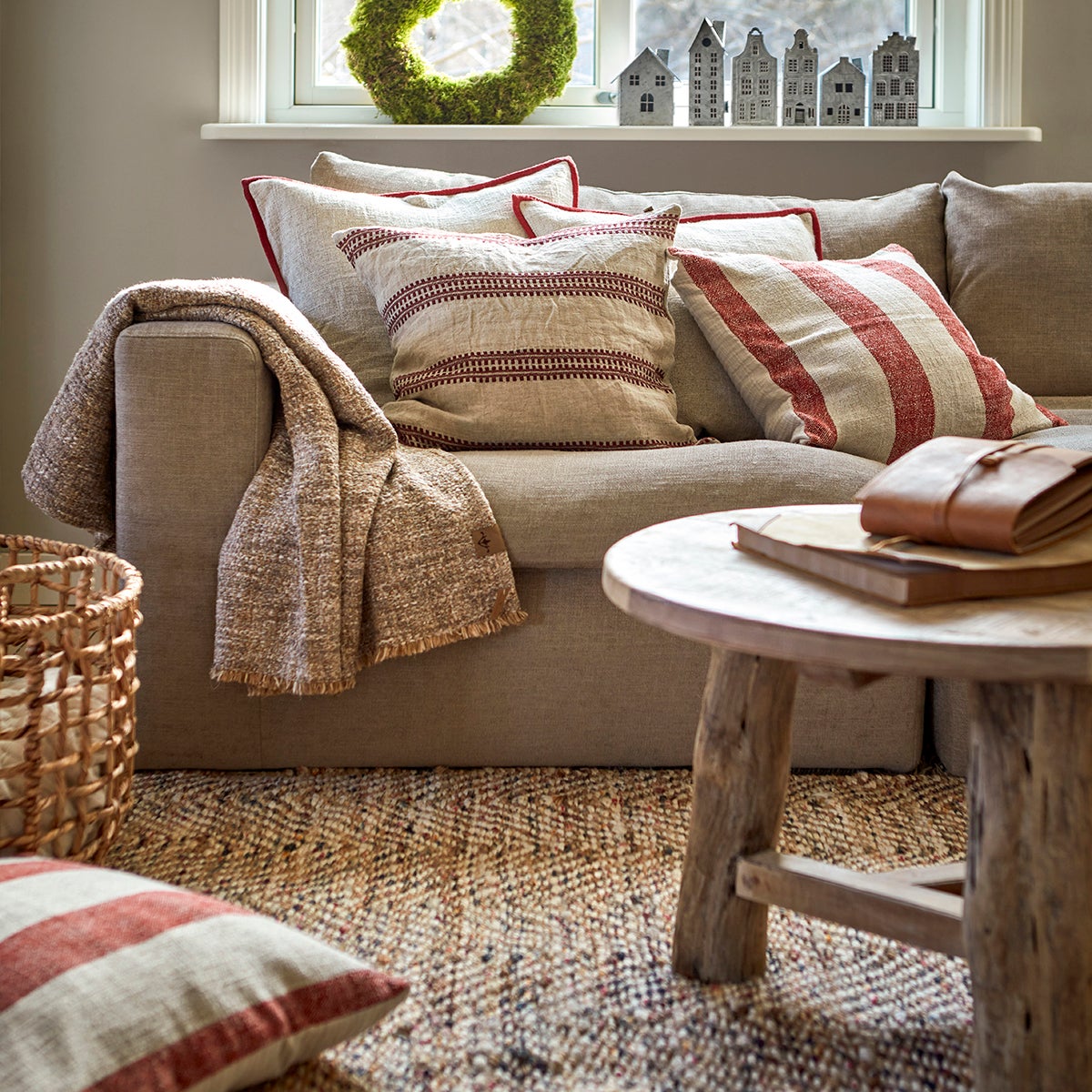  JUNI tæppe flerfarvet 300x200 cm