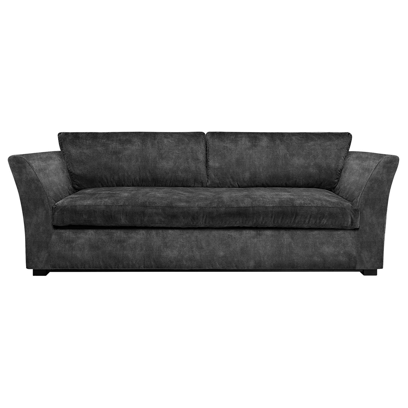 Stafford 3-pers. Sofa Velvet Dark Grey Artwood