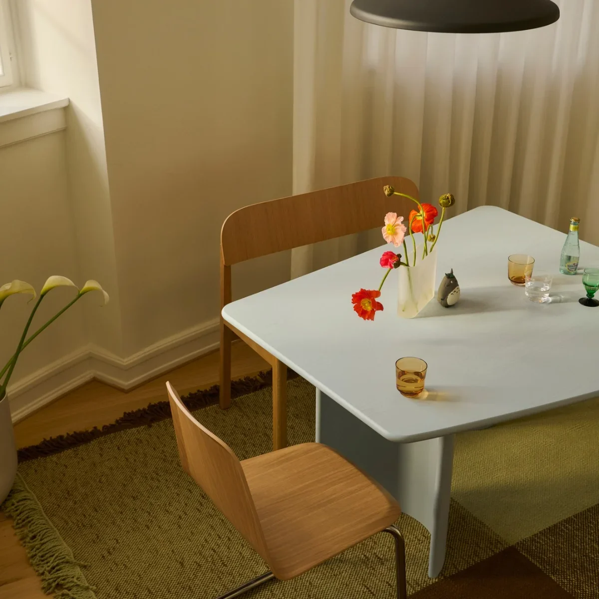 Re-norm bord lyseblå