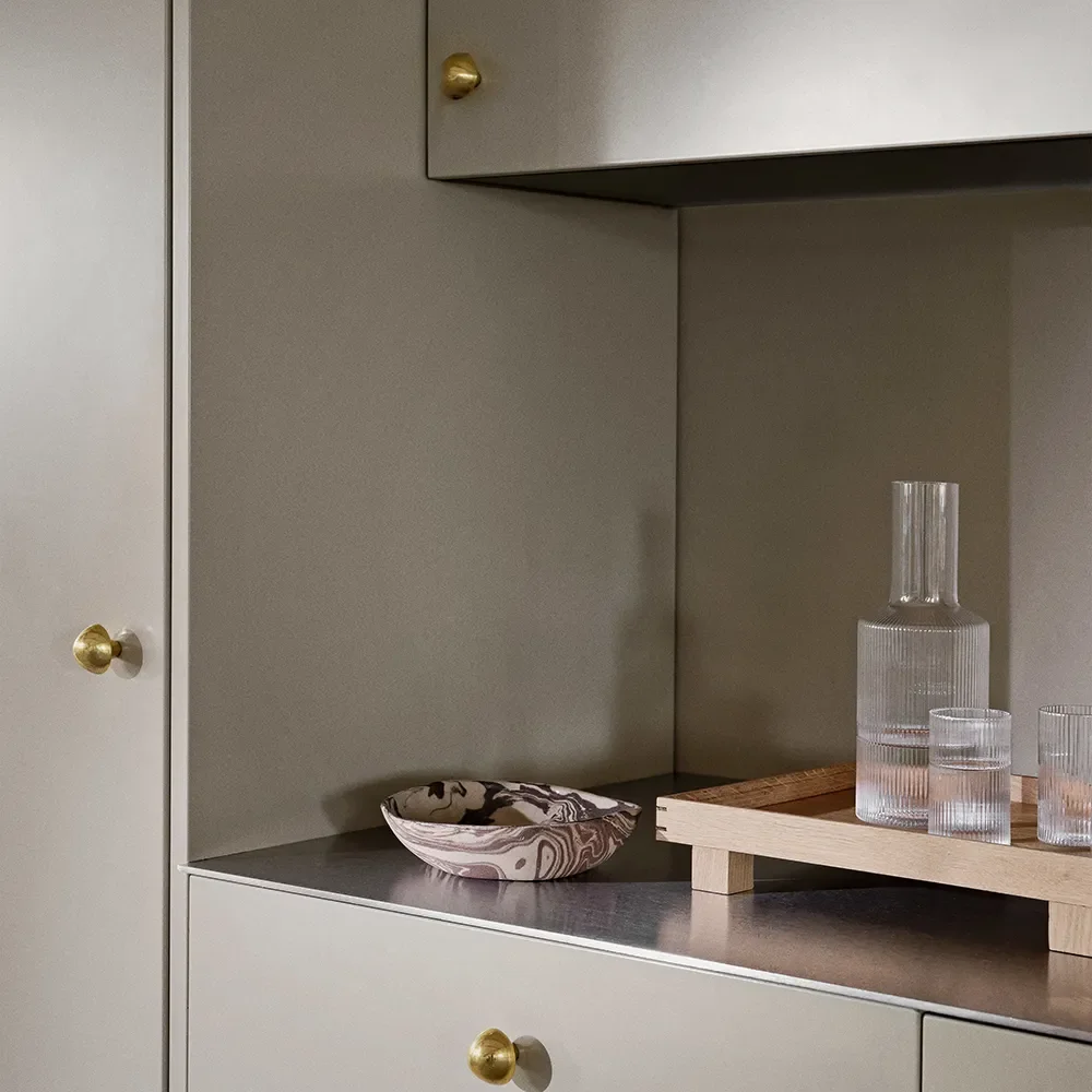 Mushroom Krog - Brass