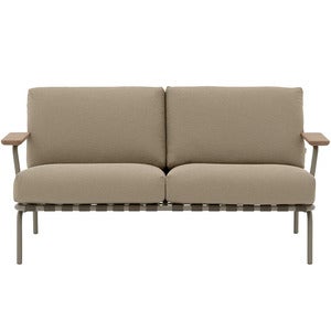 Settle 2-personers sofa Ribbed Weave 5/Taupe 