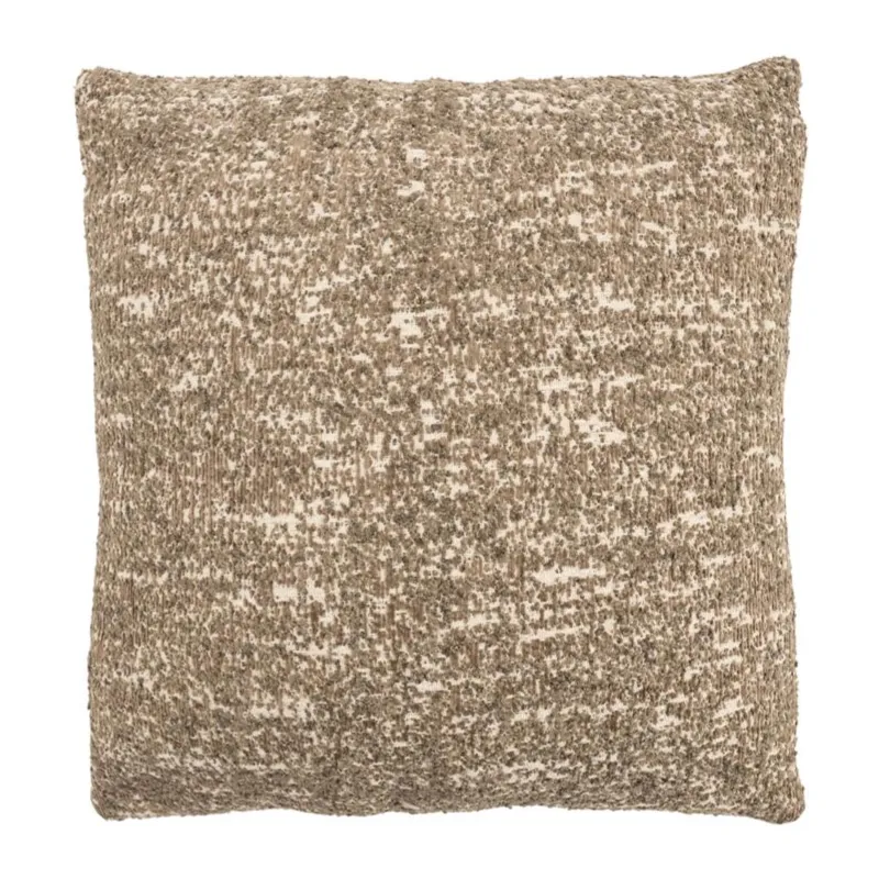 Bayo 45x45 cm pude 45x45x12 cm hør taupe