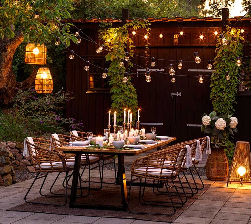 Laurion Sofabord 67x130 cm Teak/Sort Brafab