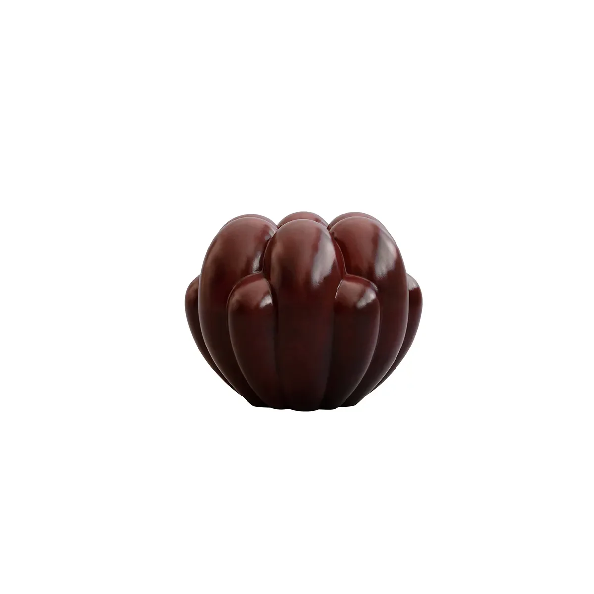 101 Copenhagen, Håndlavet vase Bloom Mini Maroon H27 cm