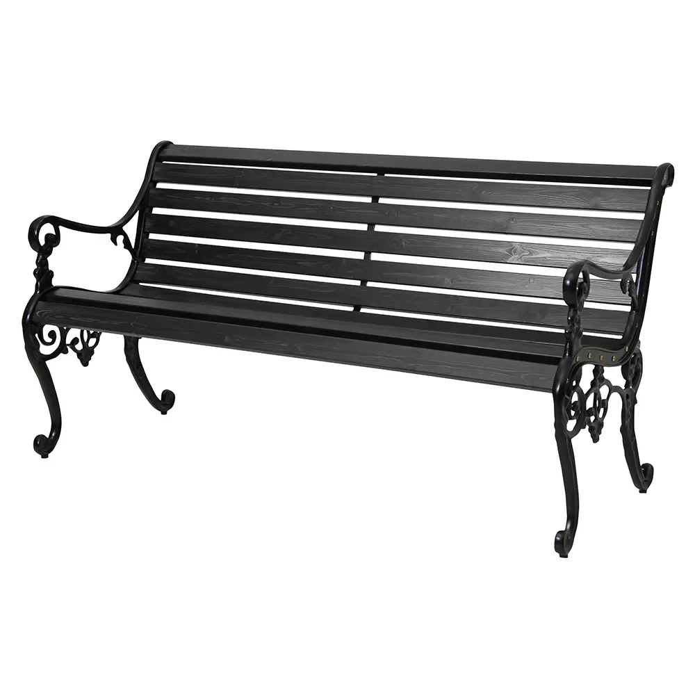 Brafab, Sandvik Havesofa Sort/sort fyrretræ