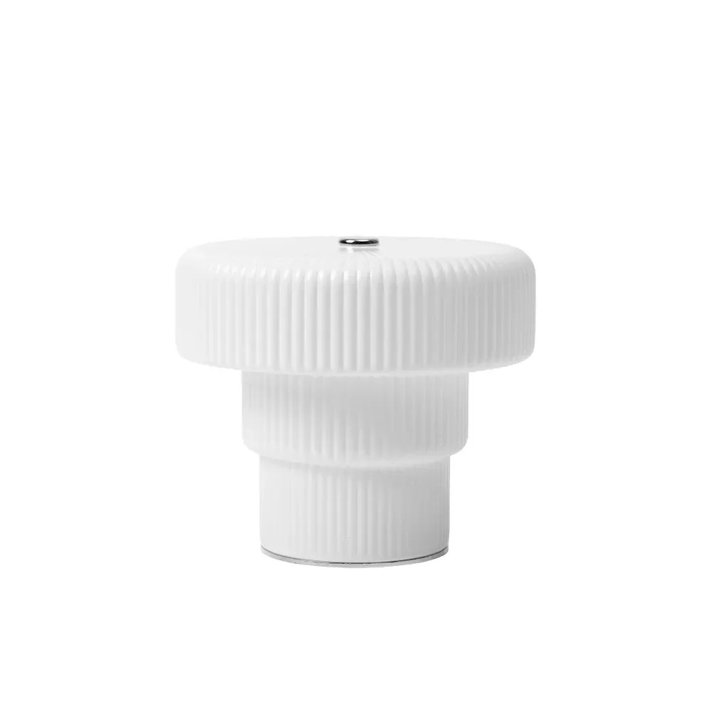 Ripple LED-batteridrevet bordlampe, glas, højde 10,2 cm - ferm LIVING - Stue - Moderne - Med én lyskilde