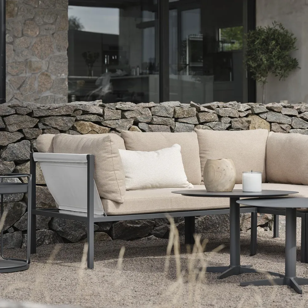 Allie Hjørnesofa Barley/Anthracite