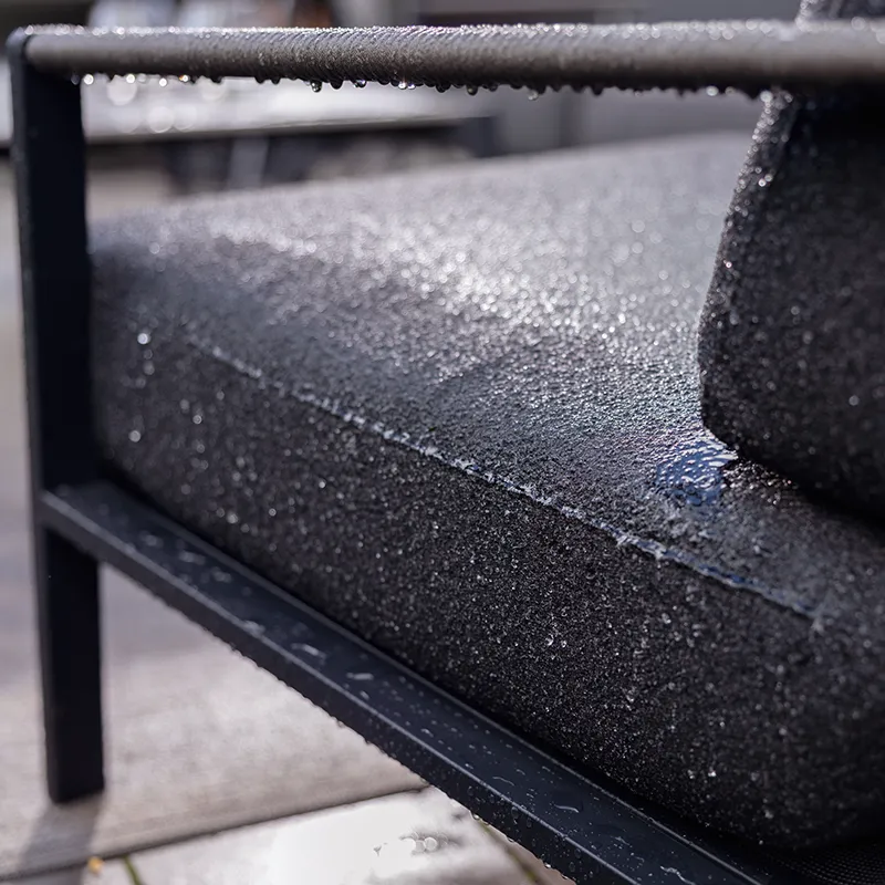 Lyra lænestol Sort / Teddy black