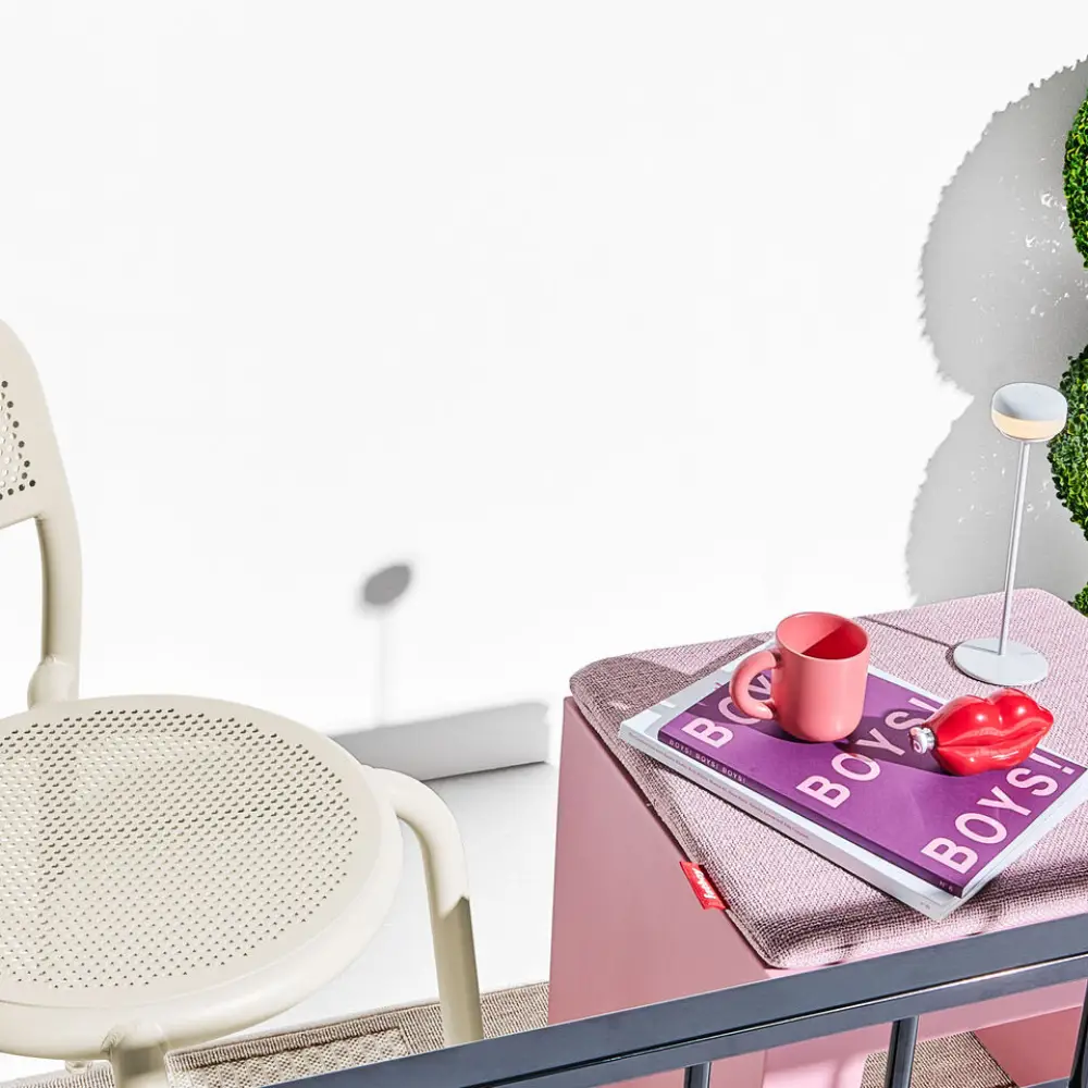 cheerio Bærbar lampe light grey