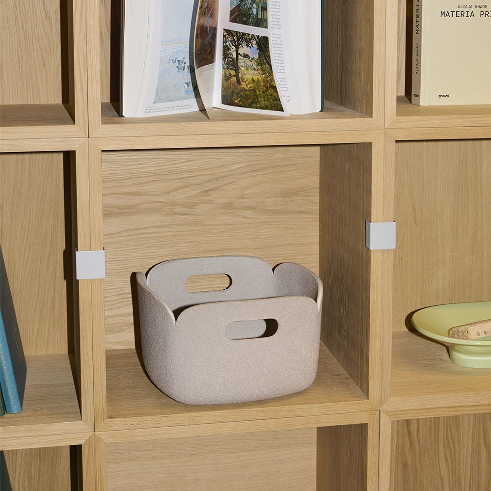 Restore Basket opbevaringskasse 28 x 28 cm - Sand 