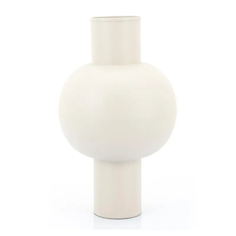 Ola large 25.5x25.5x43 cm jern hvid