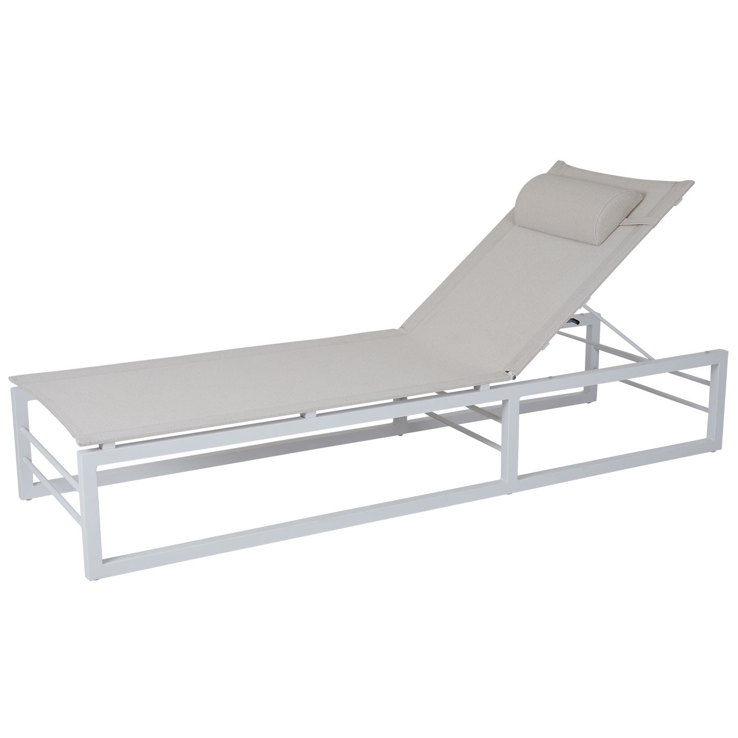 Vevi solseng hvid - Solvogne - Brafab - Enggården Havemøbler