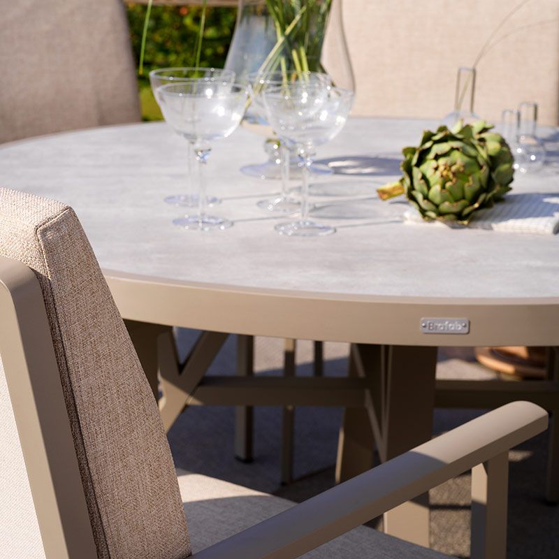 Samvaro Spisebord 140 cm Khaki/Sand Brafab