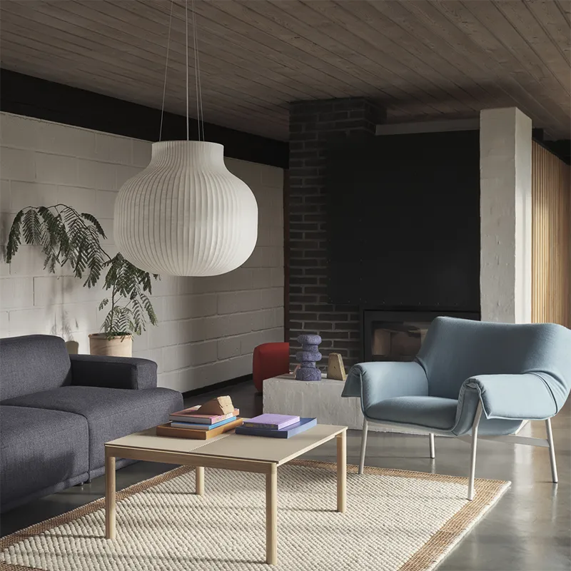 Strand Pendellampe 80 cm White