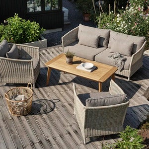 Aster Loungegruppe Polyrattan Brafab