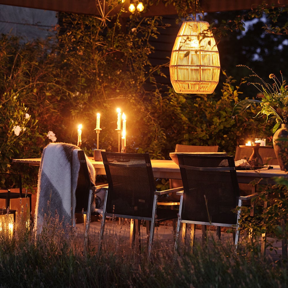 Naos Spisestol Natur/Grå Teak Brafab