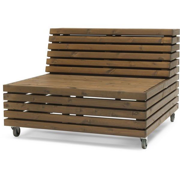 Bara Vara lænestol brun 