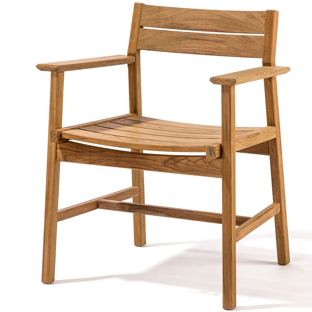 Skargaarden, Djurö Stol/Karmstol Teak/Teak Skargaarden