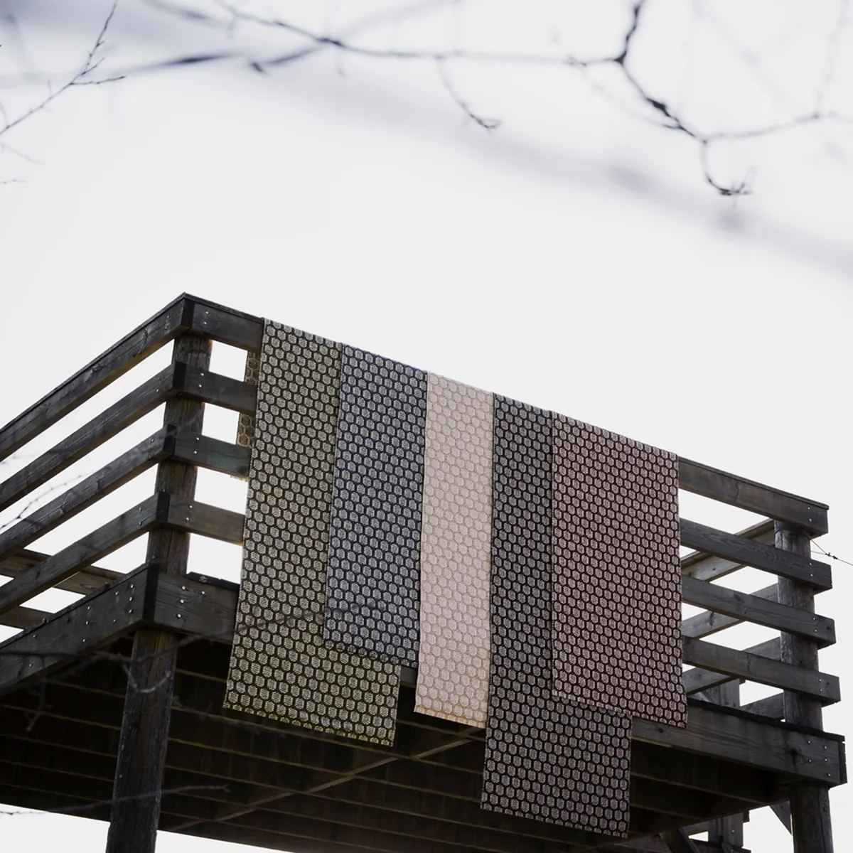 Vendbar Plastmåtte MIMI Beige/Vanilla 180 x 260 cm