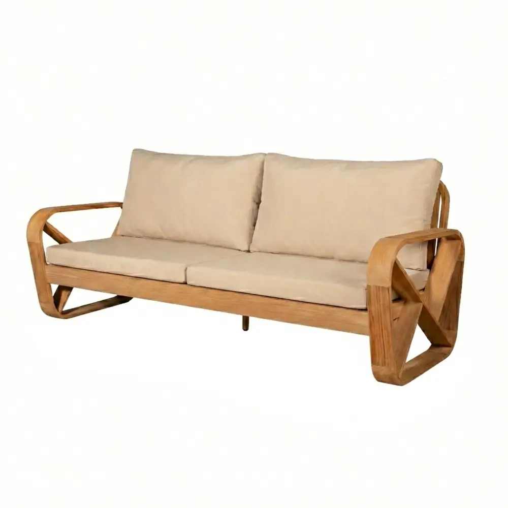 Bålamöllan 3-sæder loungesofa inkl. hynder beige