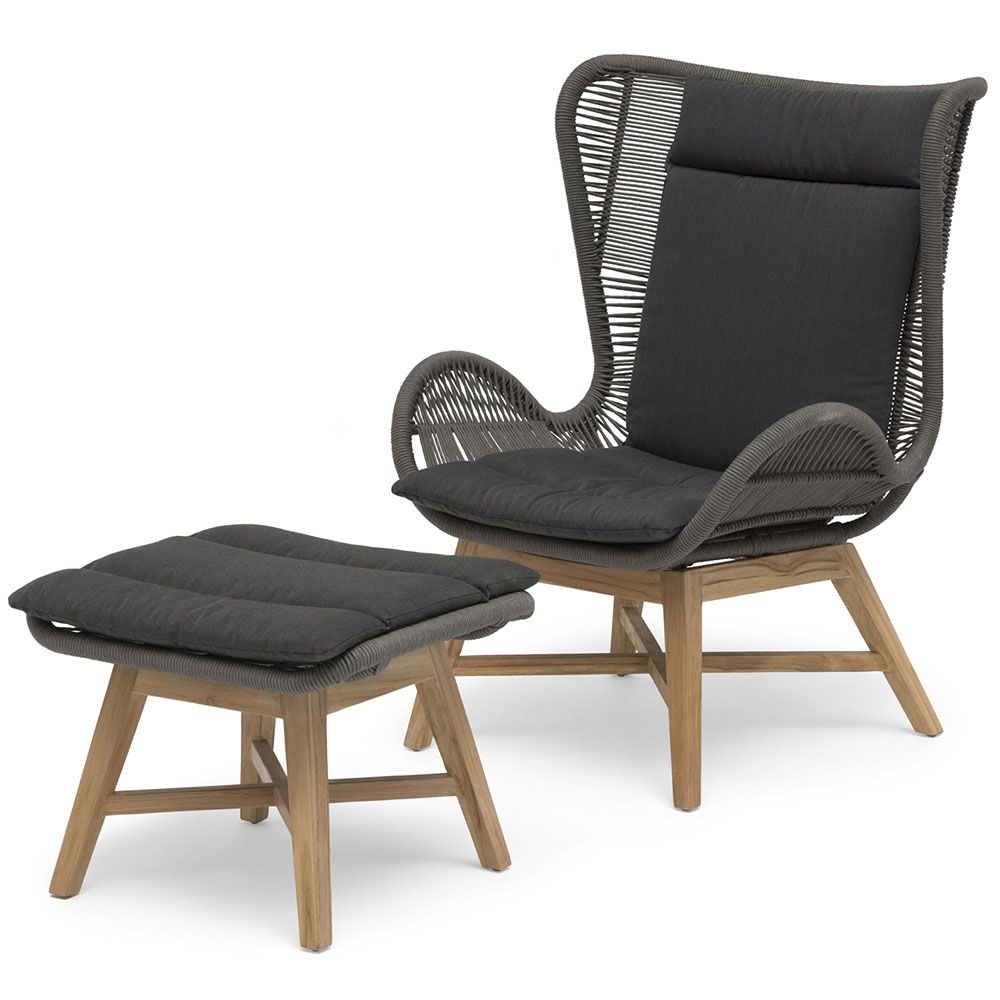 Himmelsnäs hvilestol i grå