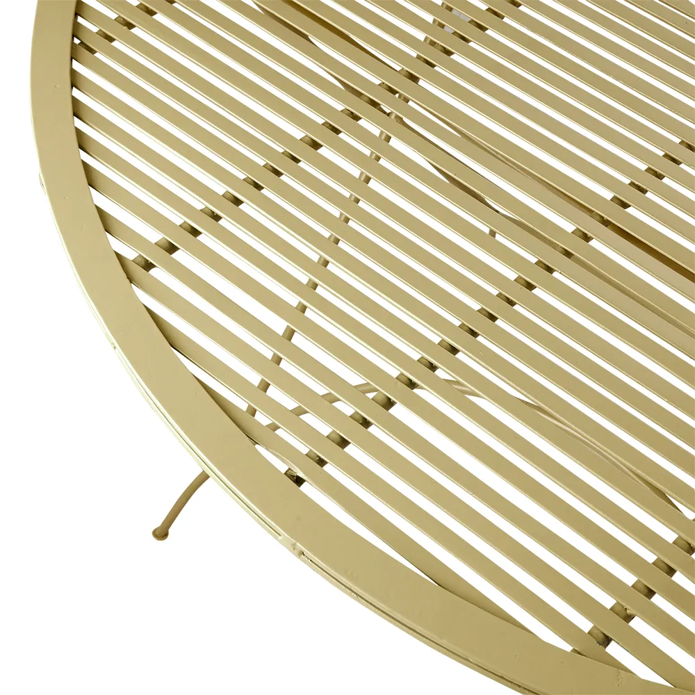 Visby Café bord Gul 