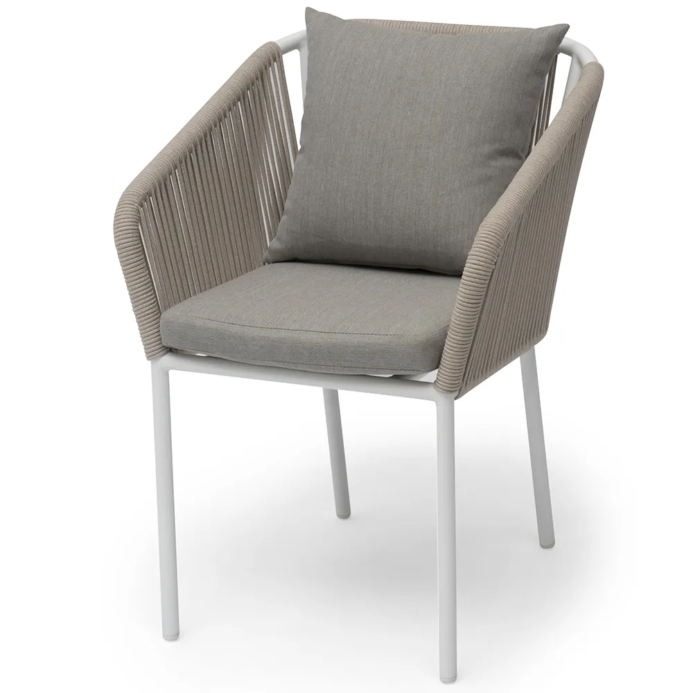 Lersund spisebordsstol hvid 