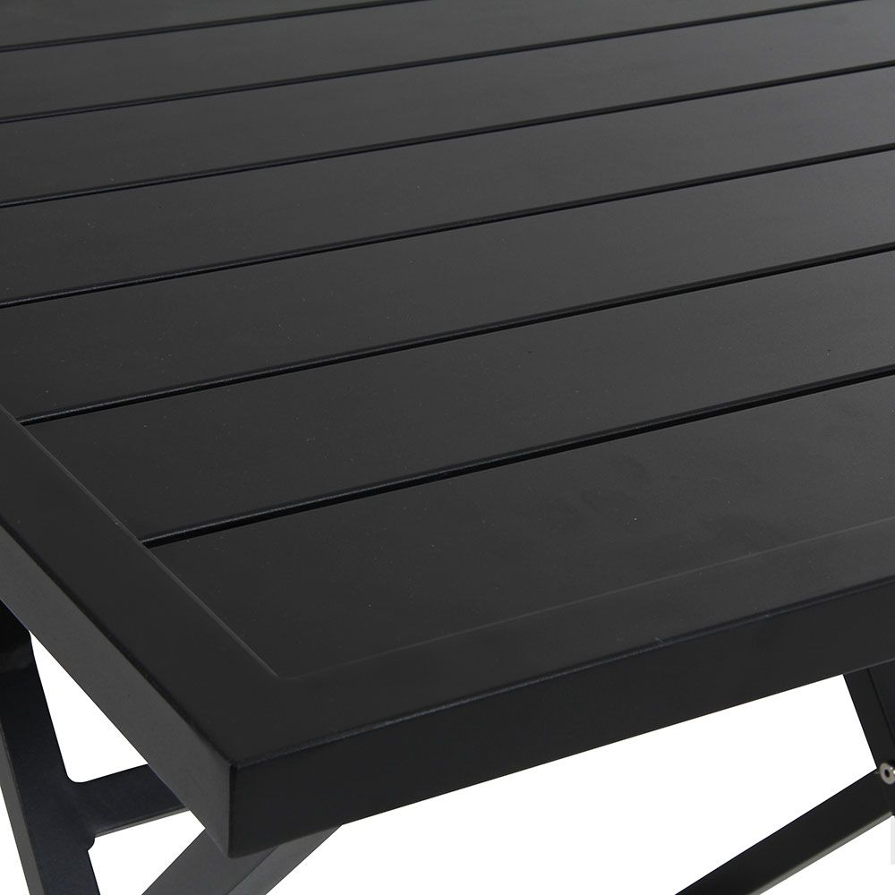 Wilkie Klapbord 72x120 cm Sort Brafab