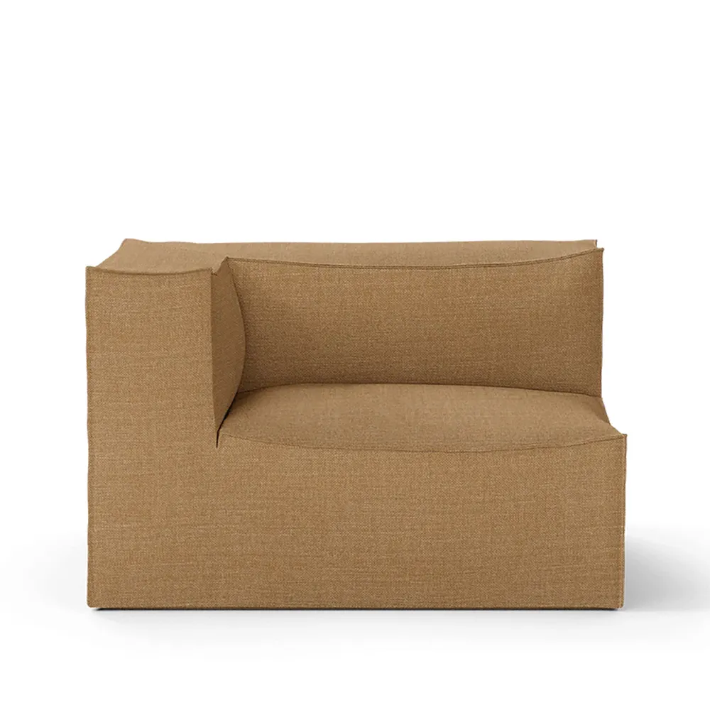 Ferm Living, Catena Sofa Armrest Left S400 - Hot Madison - Sugar Kelp