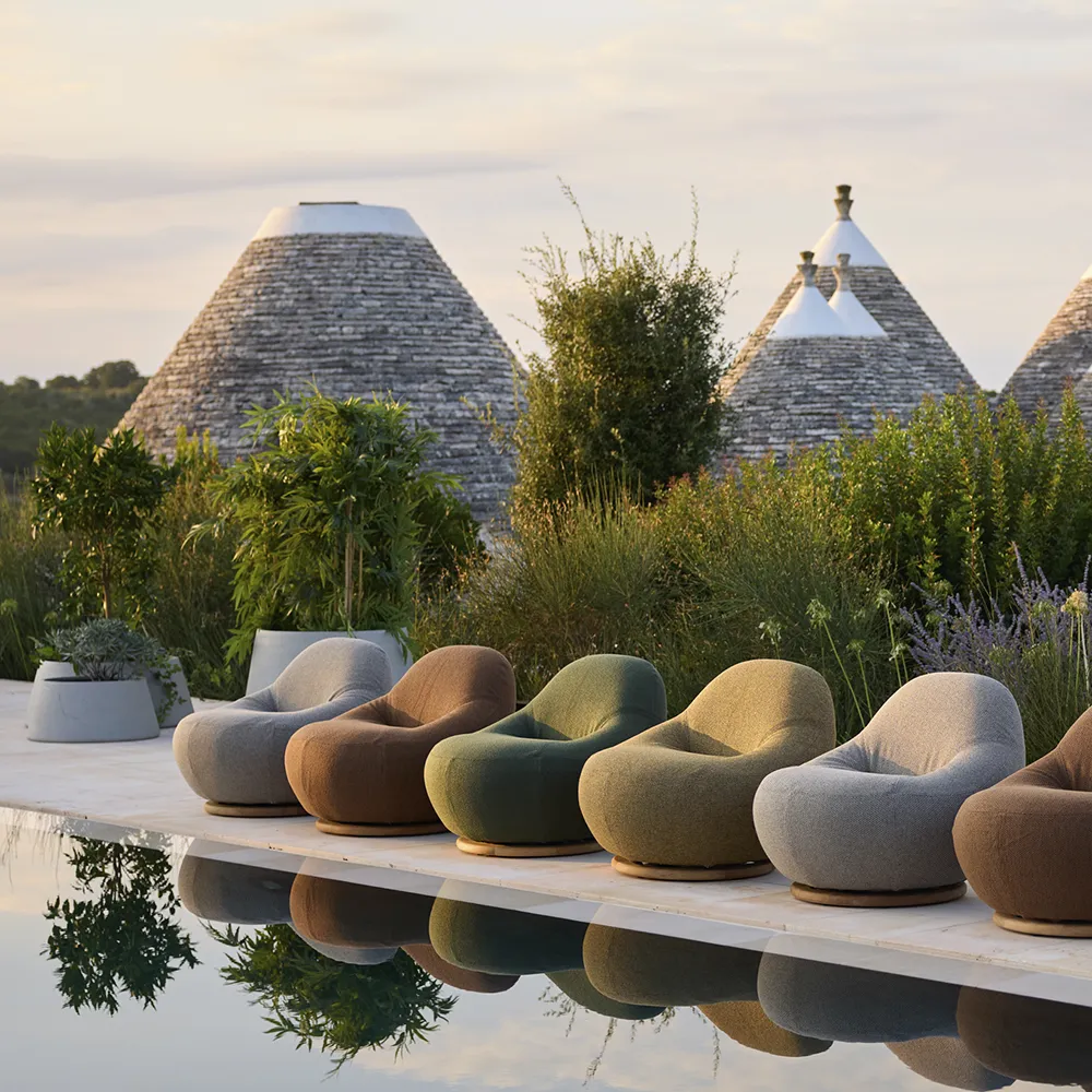 Soil potte trapez middel Concrete structure, fiberglas