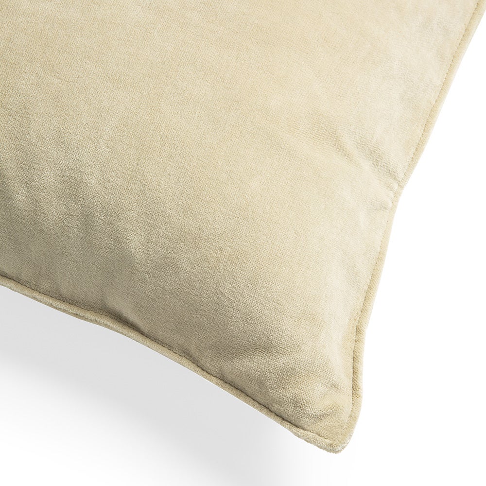 Velvet Pude Sand 50x50 cm