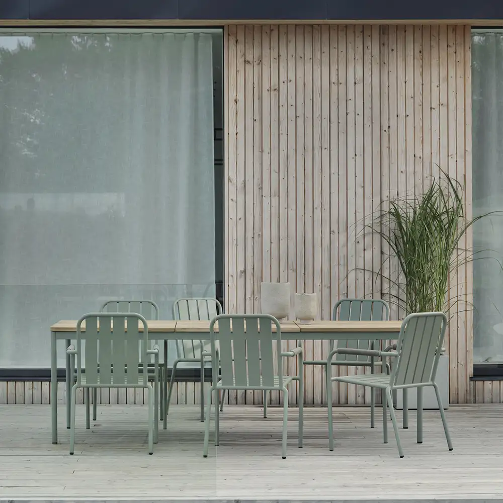 Innes Stol/Karmstol Dusty Green Brafab