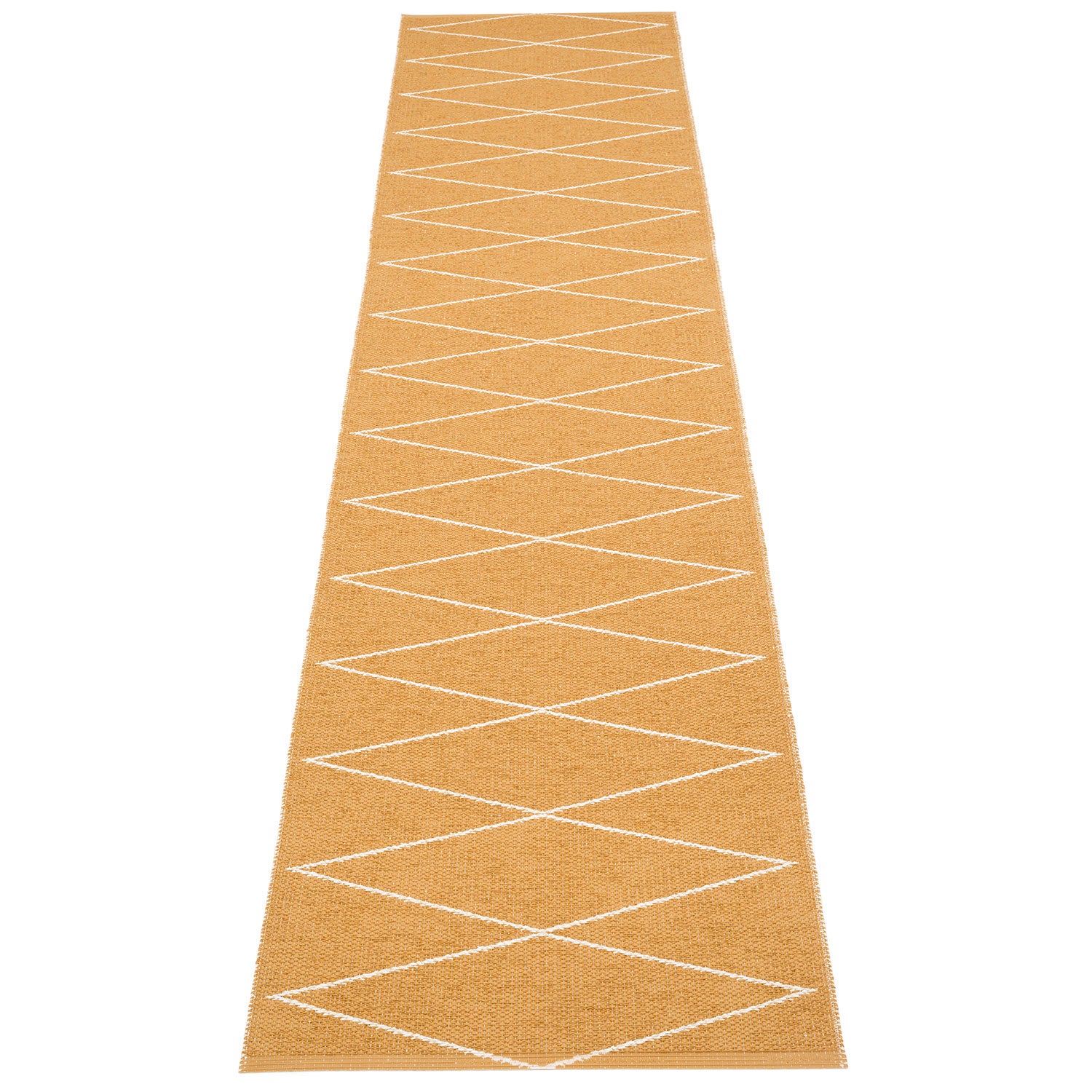 Pappelina, Max tæppe 70x320 cm ochre / vanilla