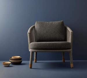 Moments lænestol grå