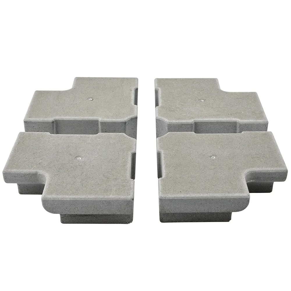 Vægtsæt 4 stk. ca. 150 kg beton