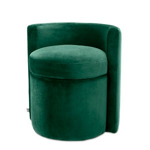Høj lænestol Arcadia Roche dark green