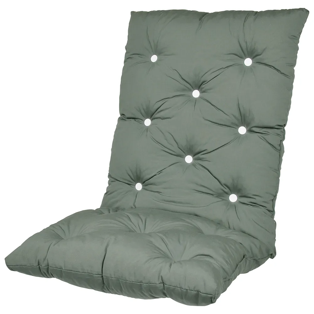 Högvik Flockpude Green